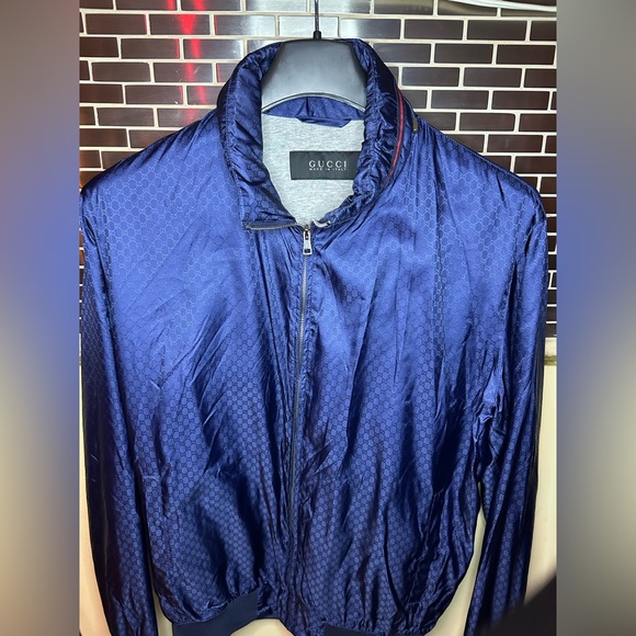 COPY - Men’s micro Guccissima windbreaker Jacket size X-Large/54 - Picture 4 of 17